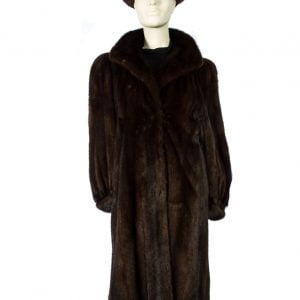 Samuel Fourrures - Mink coat male majestic mahogany - 6774 - Fur