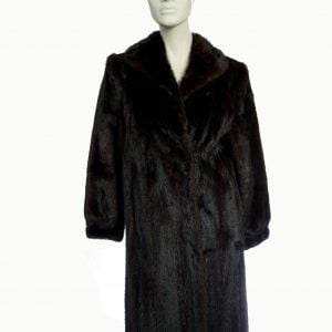 Samuel Fourrures - dark mink coat - 6790 -