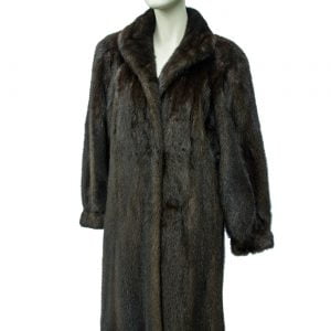 Samuel Fourrures - manteau de vison acajou - 6884 - Fourrure