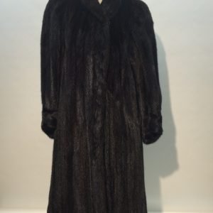 Samuel Fourrures - Dark female mink coat - 6903 - Coat