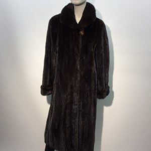 Samuel Fourrures - Dark mink coat - 7115 - Dress