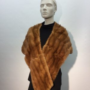 Samuel Fourrures - Étole d'écureuil rust - 7192 - Manteau