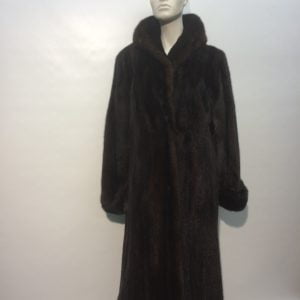 Samuel Fourrures - Manteau de vison brun mâle - 7216 - Manteau