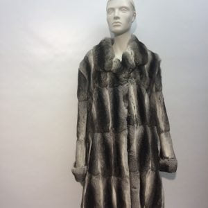 Samuel Fourrures - Manteau 3/4 de chinchilla - 7243 - Fourrure