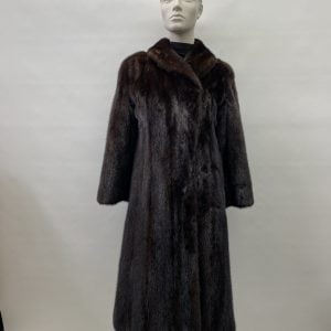 Natural ranch mink coat - 7370