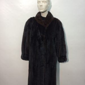 Samuel Fourrures - Manteau de vison dark ranch - 7398 - Fourrure