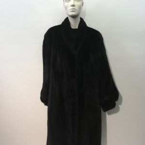 Samuel Fourrures - Manteau de vison mâle ranch - 7444 - Noir M