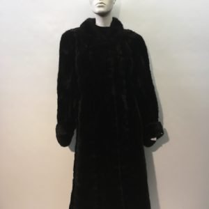 Samuel Fourrures - Manteau de pattes de vison noir - 7451 - Noir M