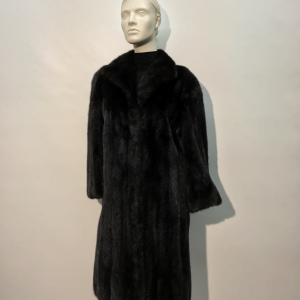 Samuel Fourrures - Manteau de vison noir - 7629 - Fourrure