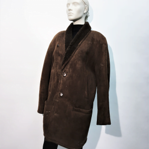 Samuel Fourrures - Manteau de mouton retourné rust - 7693 - Veste