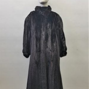 Samuel Fourrures - Manteau de vison femelle dark ranch - 8131 - Robe