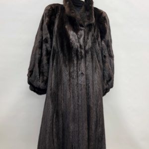 Samuel Fourrures - Manteau de vison femelle naturel ranch - 8188 - Fourrure