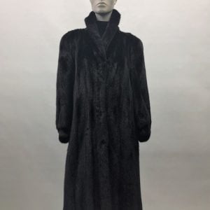 Samuel Fourrures - Manteau de vison male dark ranch -8262 - Robe