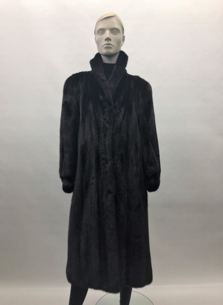 Samuel Fourrures - Manteau de vison male dark ranch -8262 - Robe