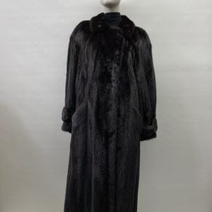 Manteau de vison male naturel - 6820