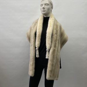 Étole de vison perle - 8320