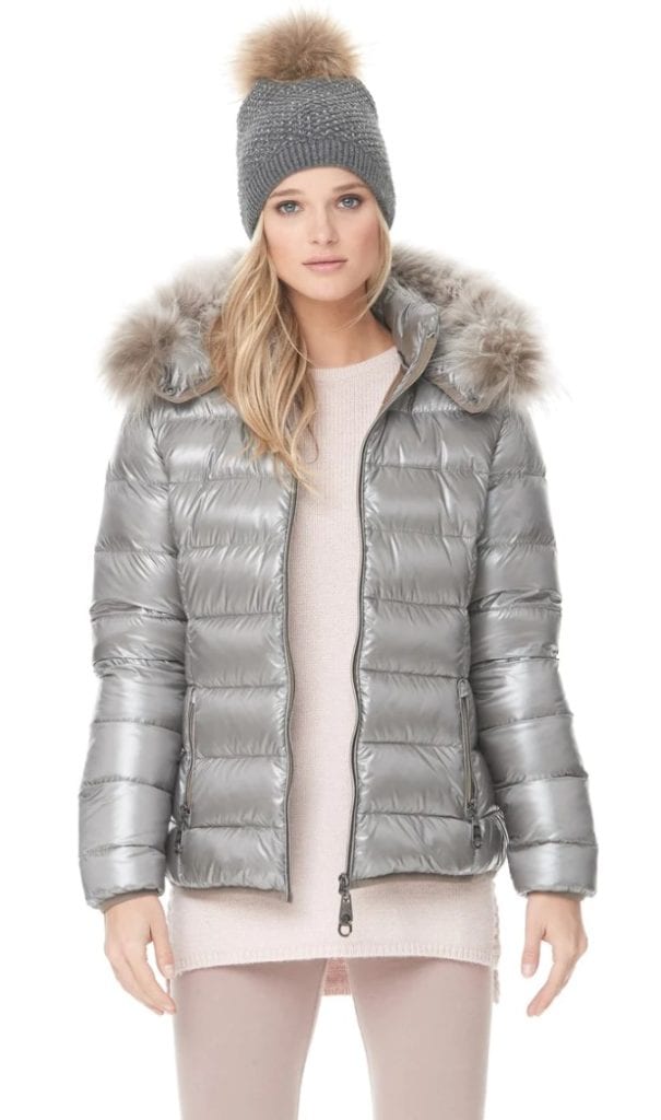 manteau de duvet furlux avec capuchon
