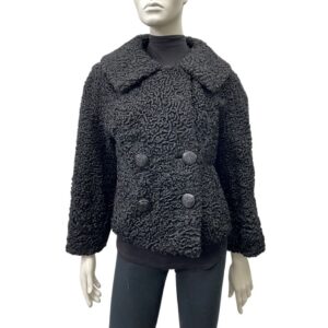 Black Persian sheepskin jacket - 8330