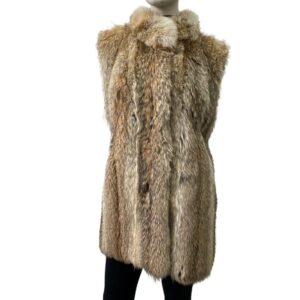 Sleeveless coyote jacket - 8339