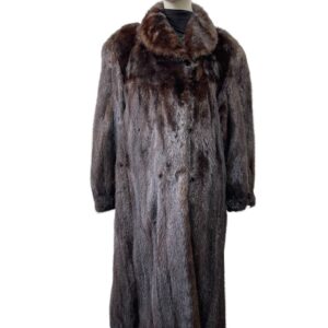 Canadian brown male mink coat - 8337