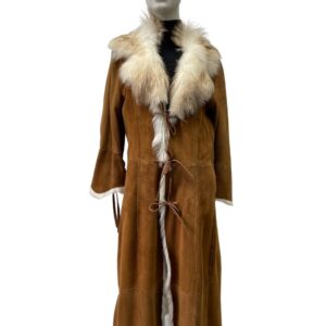 Toscana tan goat coat - 991603
