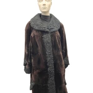 Muskrat and black sheep coat - 992438