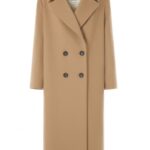 wool coat trimmed with rib knit by cinzia rocca