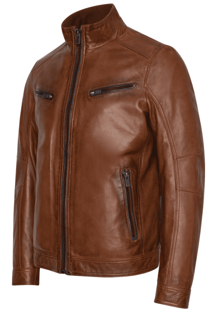 blouson en cuir style gunnar regency