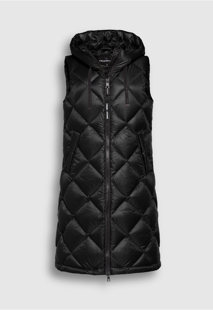 veste sans manches noire4 veste matelassée sans manches de creenstone