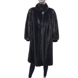 dark ranch female mink coat 8425