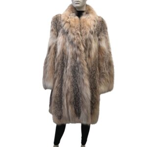 manteau de lynx canadien 8440