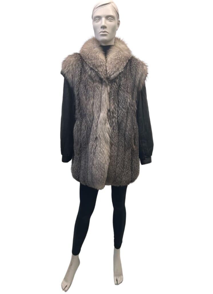 jacket de renard indigo 8445