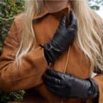 gant en cuir style oshawa de brume
