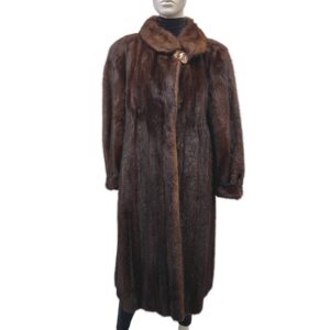 7/8 coat in mahogany mink 8465