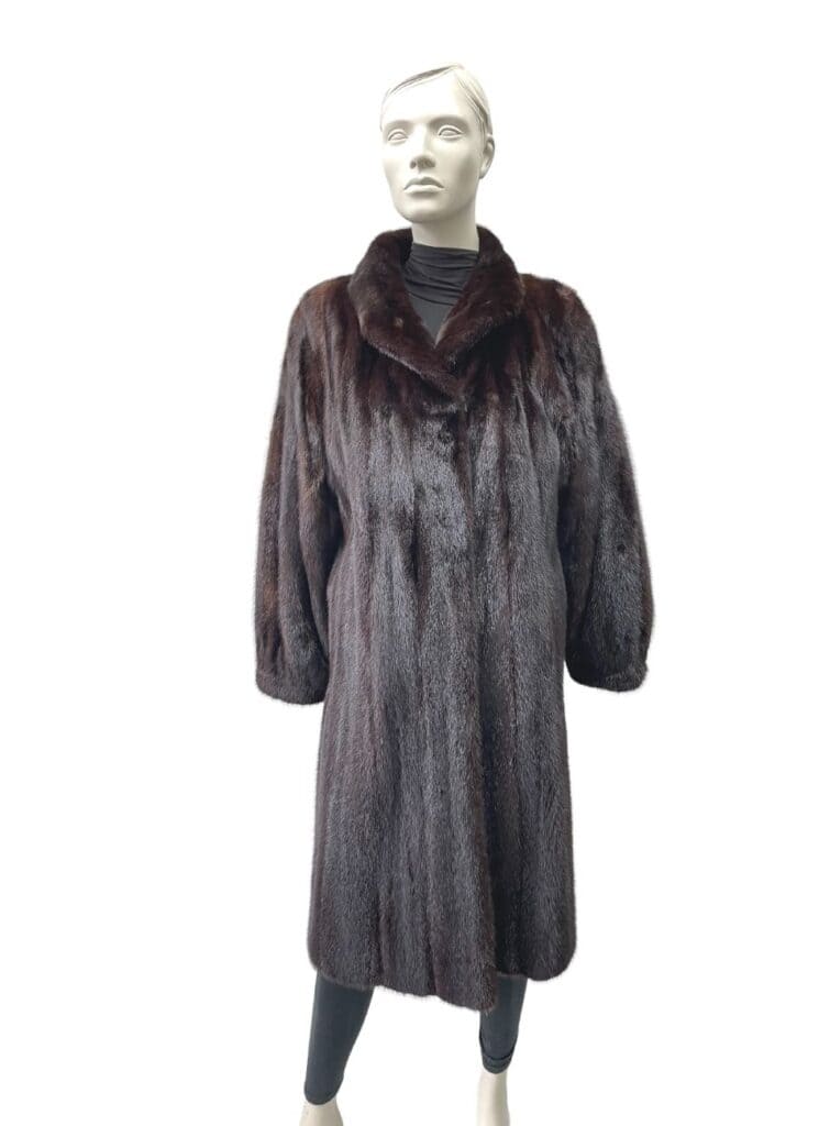 natural female mink coat 991651