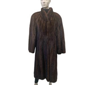 male mink coat mahogany 8534