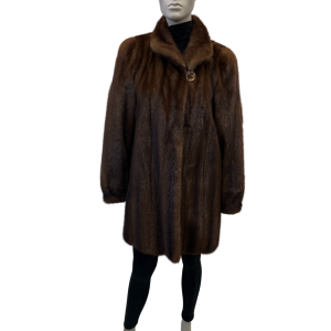 half buff mink coat 8568