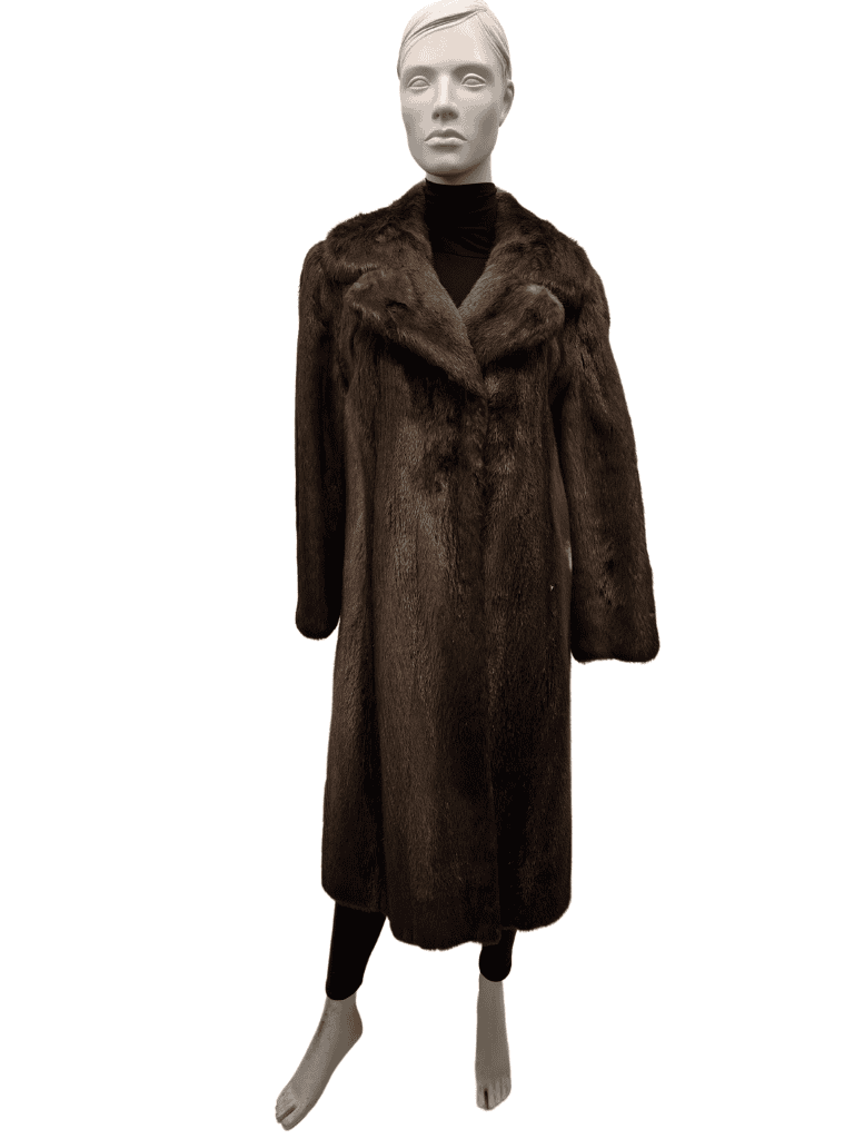manteau de loutre naturelle 8573