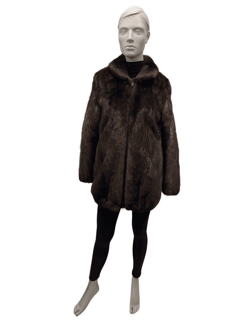 manteau de loutre naturelle 8573