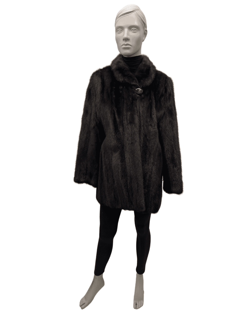 mahogany mink coat 8575