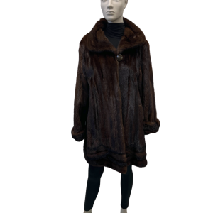 mahogany mink coat 8576