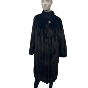 black mink coat 8586