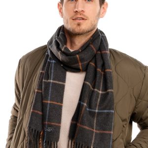 fourlard cashmink® à carreaux 4 tons de fraas