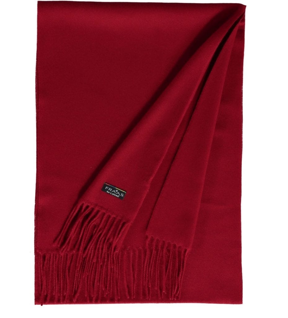 Écharpe cashmink® couleur unie de fraas essential