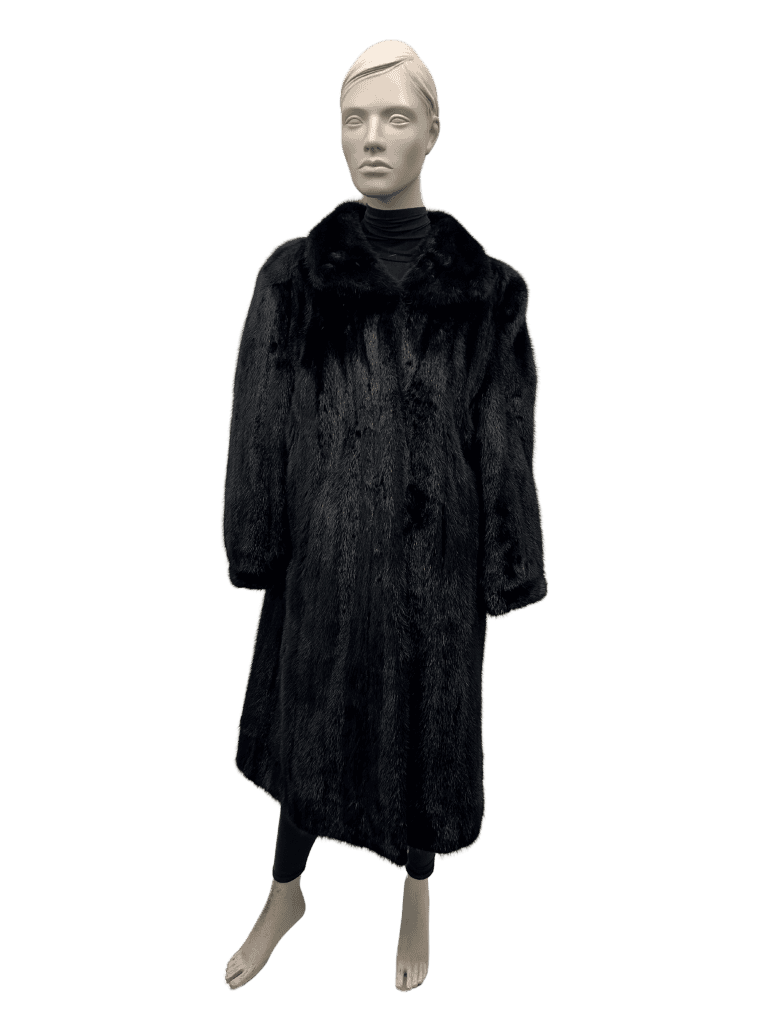 black mink coat 8610