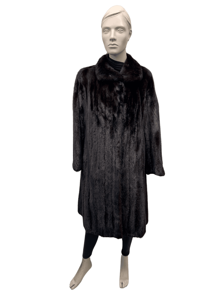 dark ranch mink coat 8614