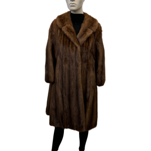 half buff mink coat 8616