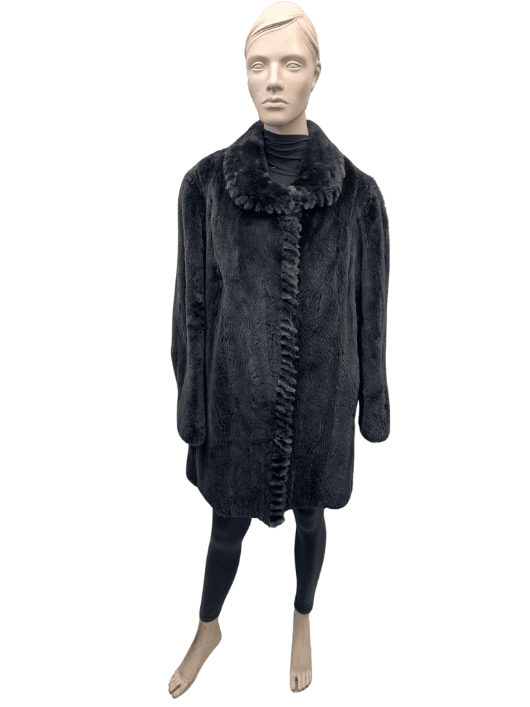 manteau de chat sauvage rasé onyx 8625