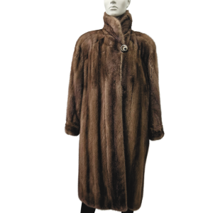 manteau de vison demi buff mâle 8665