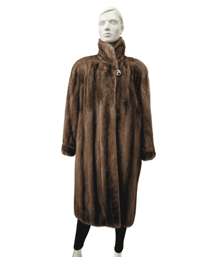 manteau de vison demi buff mâle 8665